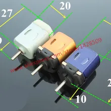 Цветной 130 микро 2,5-3 в двигатель постоянного тока мини двигатель постоянного тока высокоскоростной Сильный магнитный двигатель технология обучения