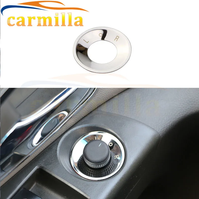 Carmilla декоративная круглая наклейка из нержавеющей стали для Chevrolet Cruze Malibu AVEO Opel