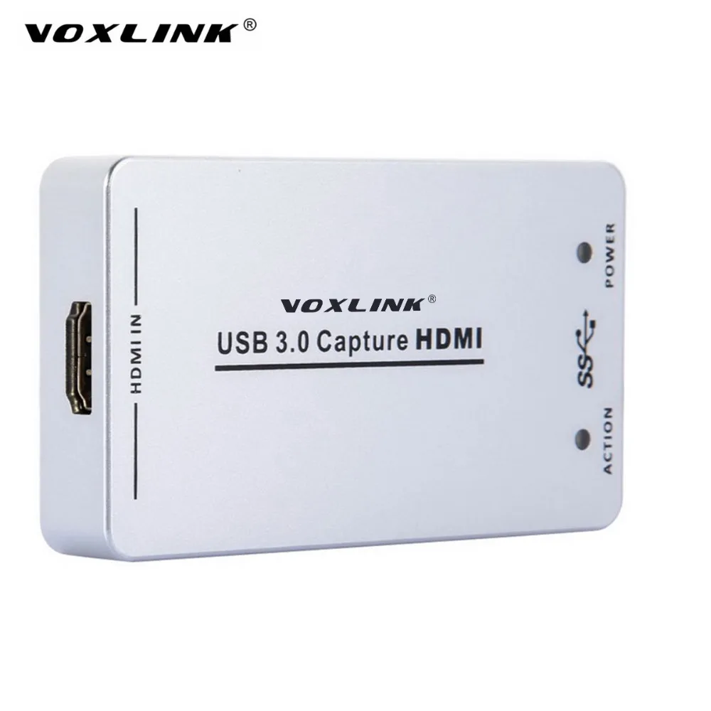 VOXLINK XI100D UVC USB3.0 1080 P 60FPS HDMI захвата Dongle/USB2.0 видео карты для XBOX PS3 PS4 Windows 7 Linux |