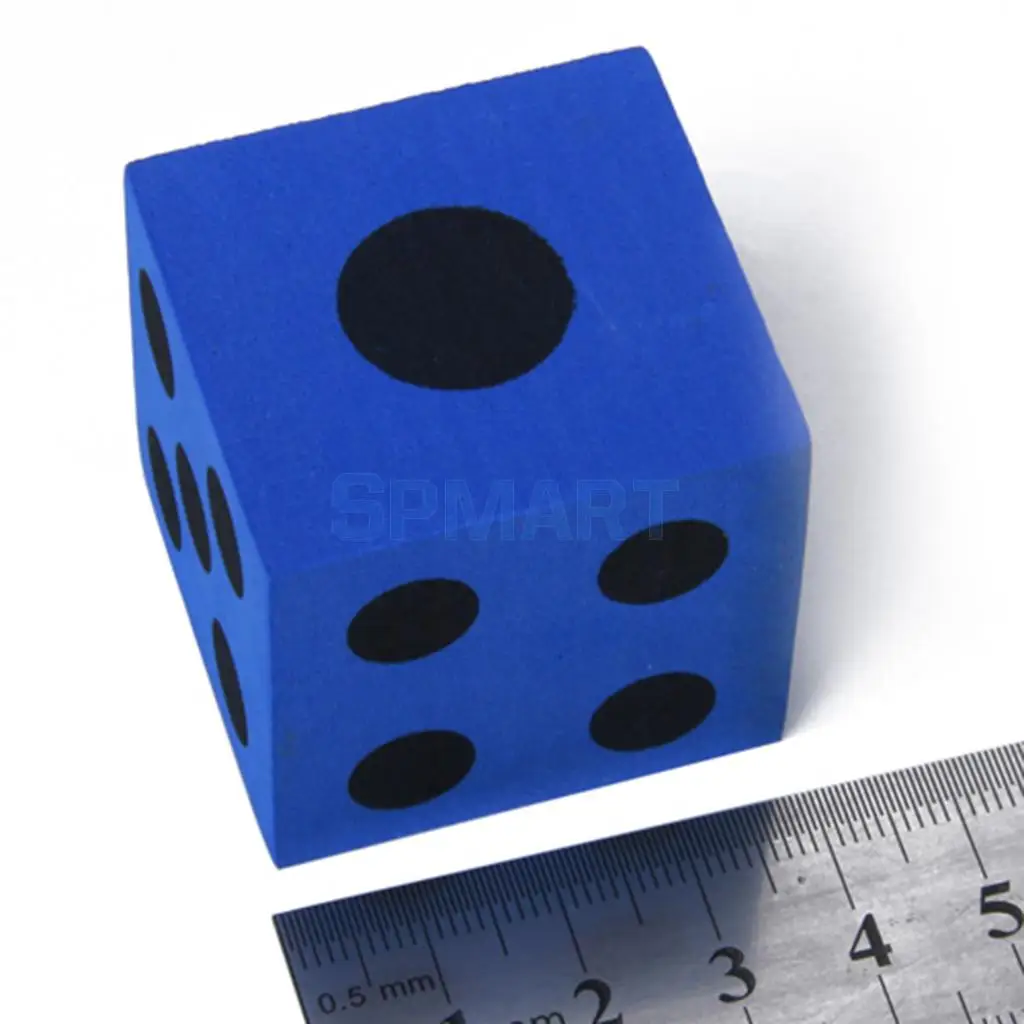 MagiDeal 12Pcs Foam Mathmatics Dice for Kids Children Building Blocks Novelty Toys School Math Teaching Aids Educational Toys