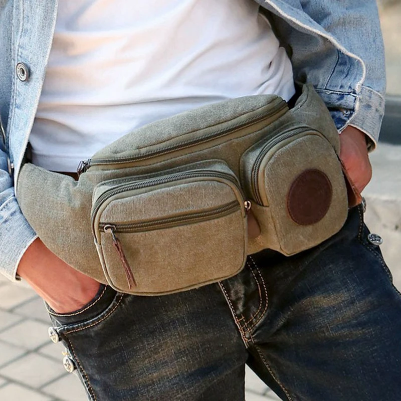 Fishing Bag men Waist bags Hip Package pochete Fanny Pack travel large