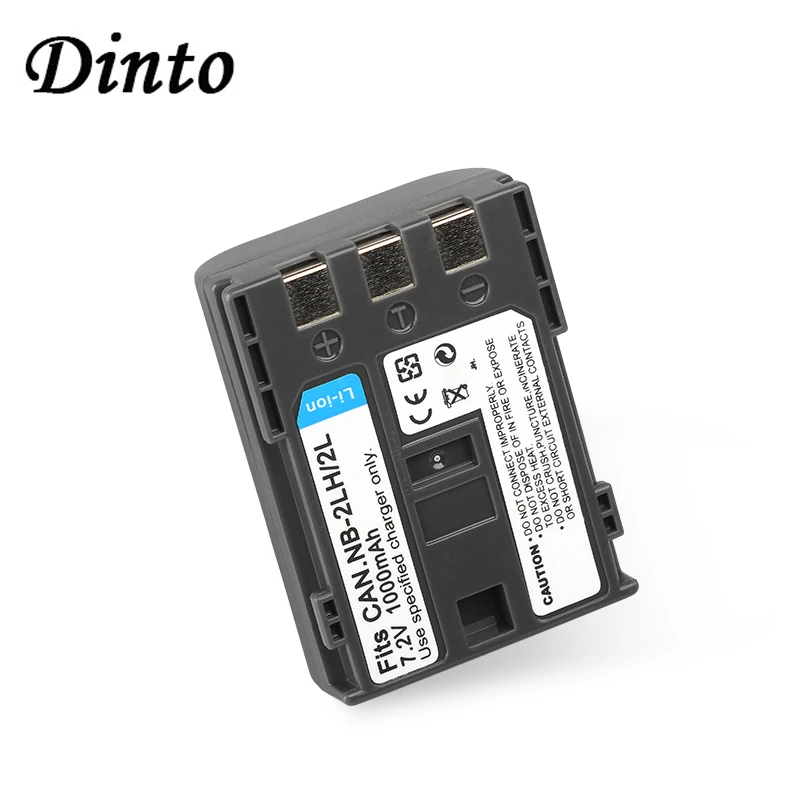 Dinto Высокое качество 1 шт. 7 2 V 1000 мА/ч NB-2L NB2L NB 2L NB-2LH цифровой Камера Батарея для Canon