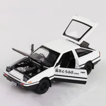 15 см 1:32 металлическое ведро сплав классические Initial D Япония AE86 Классический Авто модель оттягивающаяся назад Модель литые автомобили игрушки F