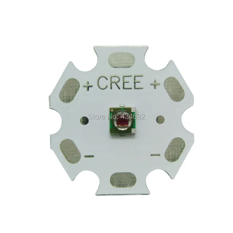 1 Вт 3 Cree Xlamp XPE XP E Дальний Красный 9 нм светодиодные бусины 2 4 в ма Светодиодная