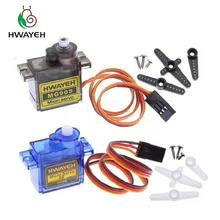 1 шт. HWAYEH Rc Мини Микро 9 г 1,6 кг сервопривод SG90 Для arduino RC 250 450 6CH для arduino вертолета самолета автомобиля лодки