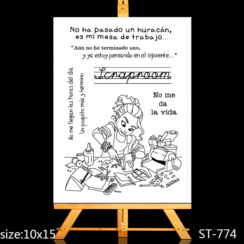 ZhuoAng Handmade gift Clear Stamps/Card Making Holiday decorations For scrapbooking Transparent stamps | Дом и сад