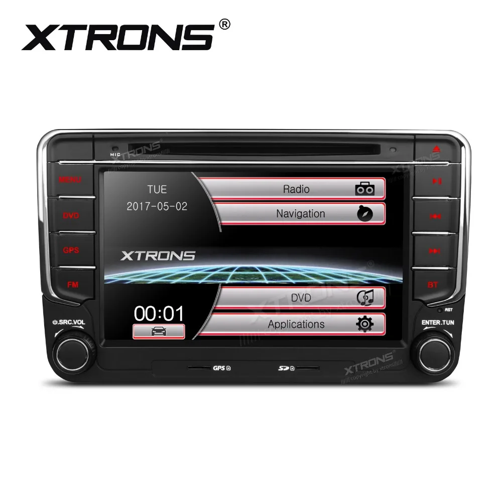 Автомагнитола XTRONS 2 Din 7 ''с DVD-плеером и GPS-навигацией для Volkswagen Beetle Bora Caddy Polo MK5 T5