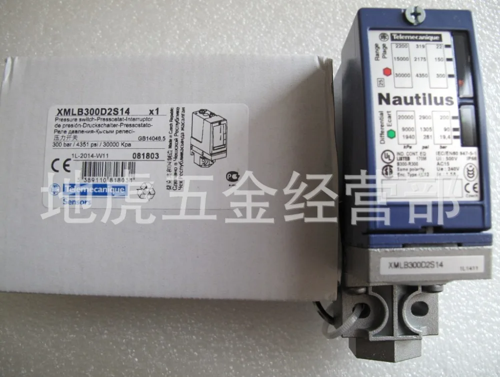 Schneider pressure switch XMLB300D2S11, XMLB300D2S14, XMLA300D2C11