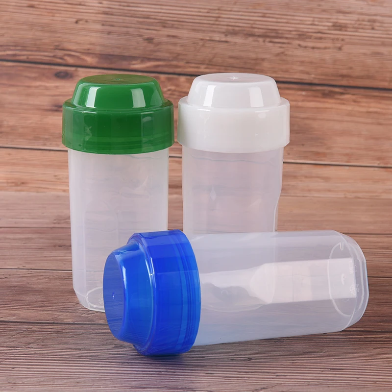 

1Pc Water Bottles 200ML Useful Shake Gym Protein Shake Mixer Beverage My Sport Camping Shaker Bottle