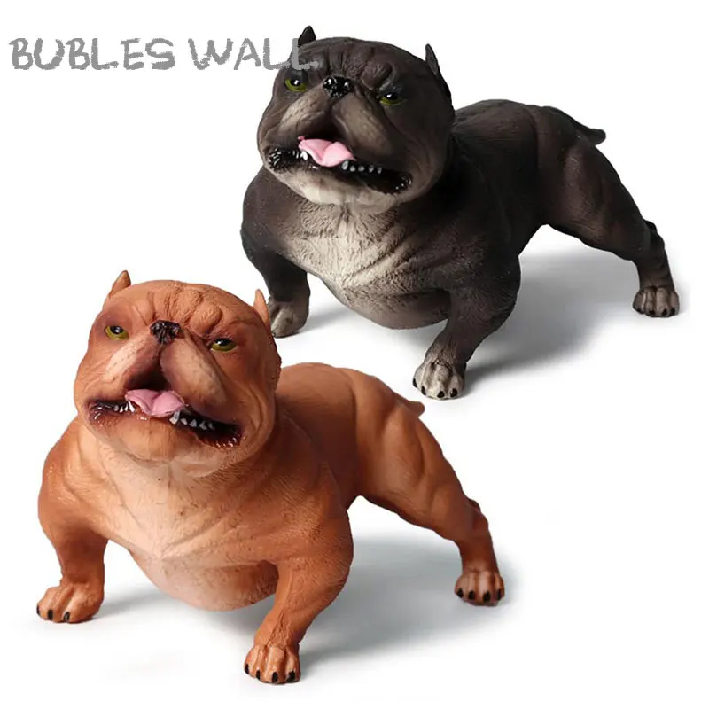 

Bubles Wall Hot toys Pet dog Bully Pitbull Simulation Animal model Action & Toy Figures Learning & Education Gifts