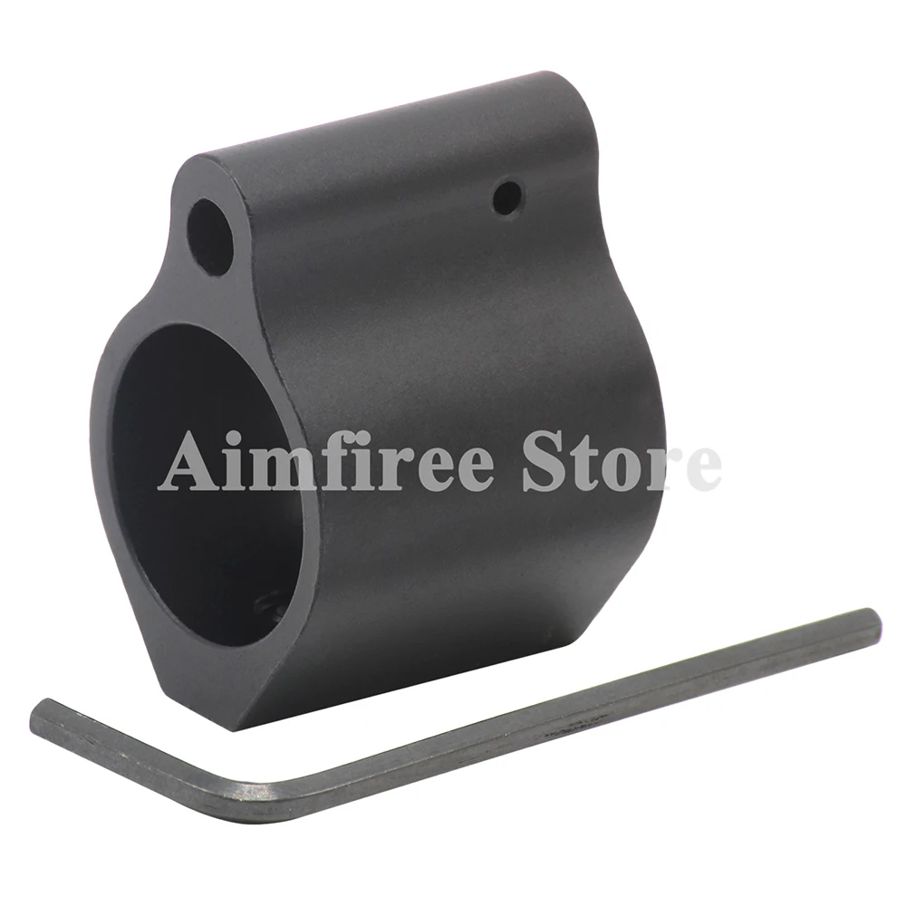 AR15 M4 Gas Block Low profile .750 223 Micro Rifle Gas Block With Roll