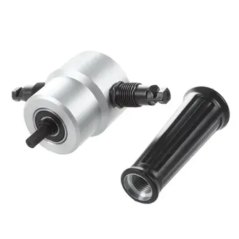 

Nibble Metal Cutting Double Head Sheet Nibbler Saw Cutter Tool Drill Attachment Free Cutting Tool Nibbler Sheet Metal Cut