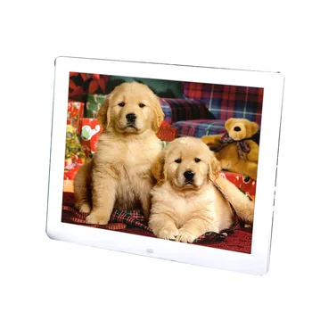 

15'' HD Digital Photo Frame TFT-LCD 1024*768 Digital Picture Frame with Remote Desktop Alarm Clock MP3 MP4 Movie Player
