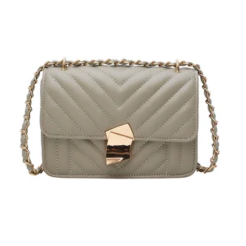 

Advanced embroidered thread chain small bag 2019 new Korean style foreign style versatile small simple shoulder bag