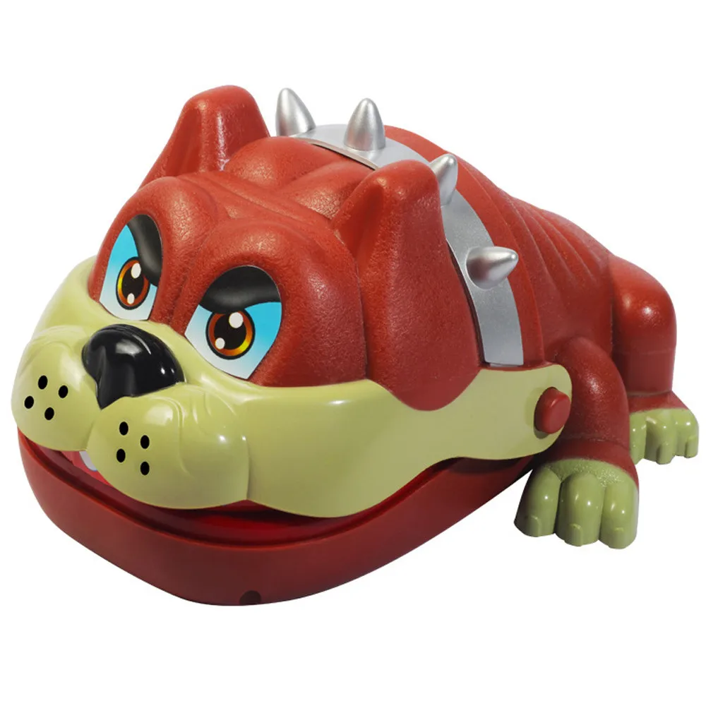 18CM Creative Bulldog Dentist Game Classic Biting Hand Party Game For