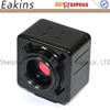 Système de caméra vidéo Microscope, 1/2 mp HD, avec lentille USB 100x c-mount, support de Table CMOS pour la réparation des PCB SMD ► Photo 3/3