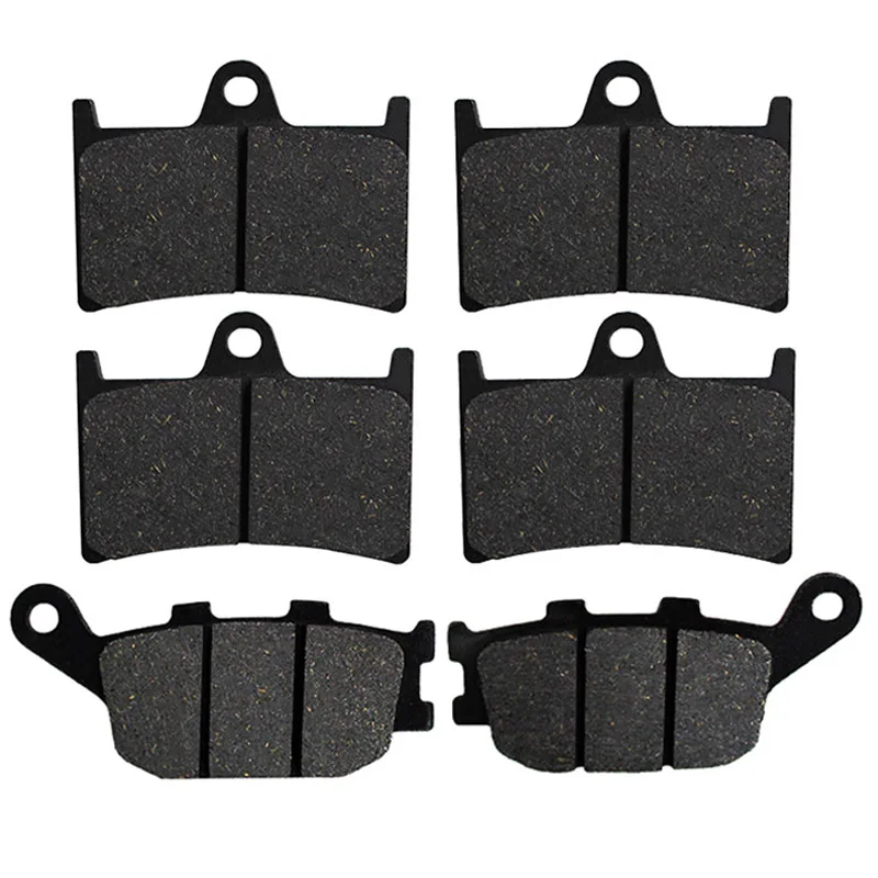 

Motorcycle Front and Rear Brake Pads for YAMAHA YZF R6 YZFR6 2005 2006 2007 2008 2009 2010 2011 2012 2013 2014 2015