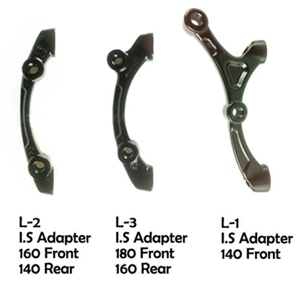 3 размера Tektro TRP HY/RD SPYRE SLC SPYRE-C диск I.S адаптер Передний+ задний тормозной суппорт черный с болтами