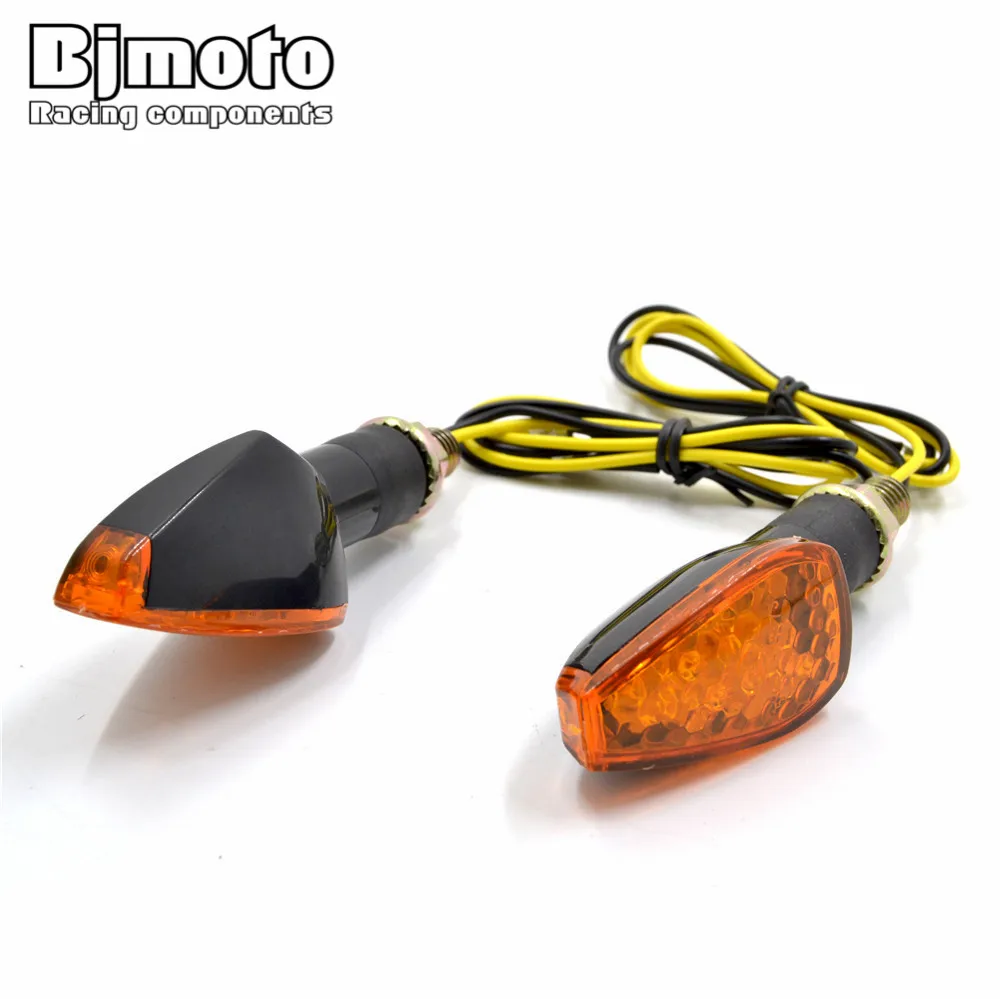 Bjmoto 2 шт. мотоцикл поворотники свет светодиодный огни мигающие индикаторы Girare для yamaha honda kawasaki suzuki мотокросса