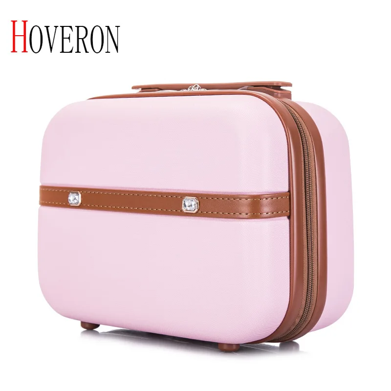 

New Hot Selling Hand Cosmetic Case 14 InchMakeup Case Beauty Case Cosmetic Bag Lockable Jewelry Box for Ladys Gift Make Up Bag