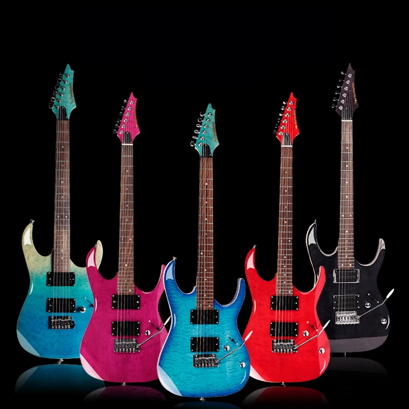 

Bullfighter D-210 Professional Performl Rock Electric Guitar Advanced Performance Effects Set Double Roll System Electric guitar
