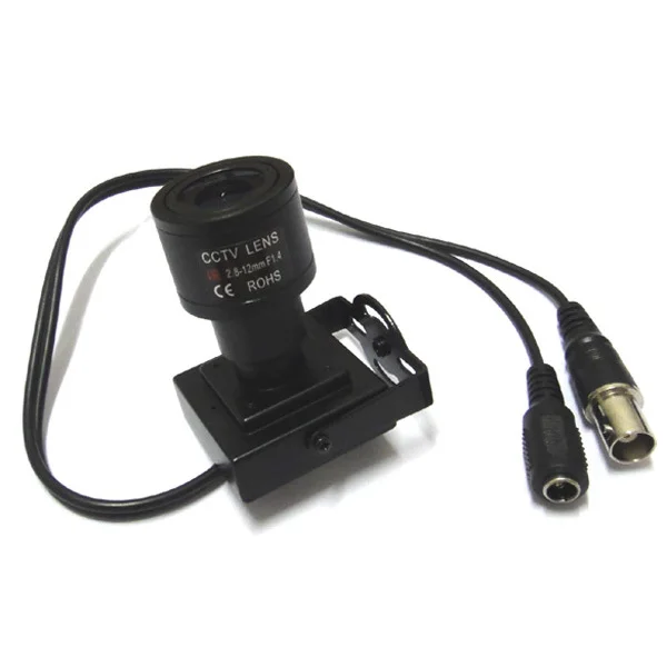 1/3 &quot700TVL SONY CCD Мини CCTV камера 2 8 12 мм ручной варифокальный зум объектив камеры