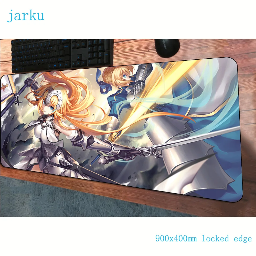  fate grand order mouse pad 900x400mm mousepads anime gaming mousepad gamer wrist rest personalized 