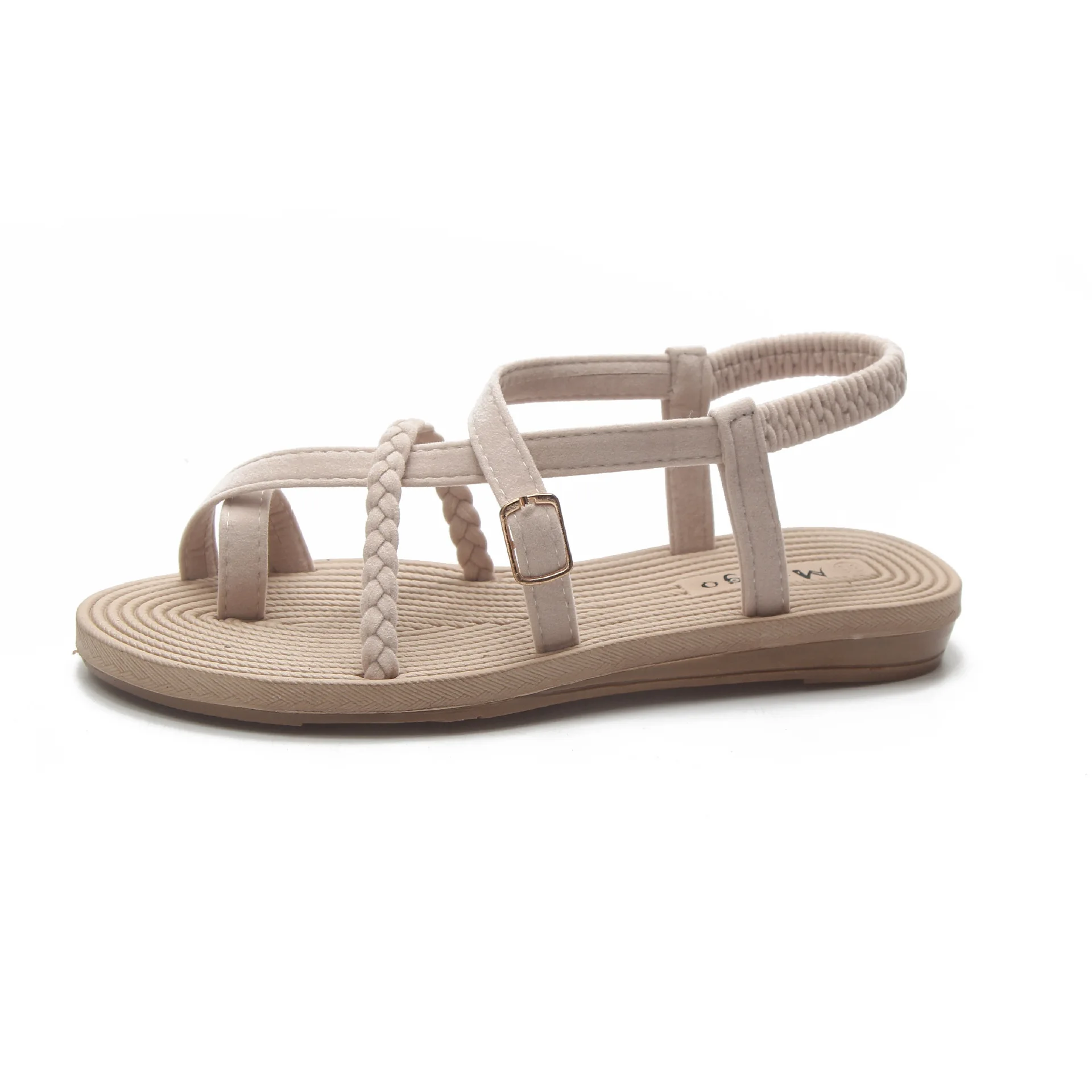 

2019 Women'S Sandals Spring Summer Ladies Shoes Low Heel Beach Shoes Peep-Toe Fashion Casual Walking Sandalias