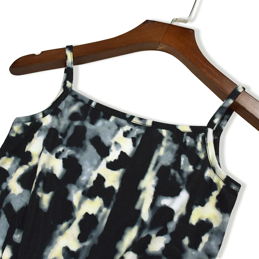ZOGAA 2019 Leopard Mother Daughter Dresses Panther-print Couplet Pants Suit Round-collar moeder dochter kleding Short-sleeved