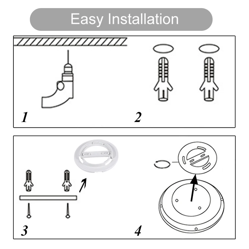  LED Night Light With PIR Motion Sensor LED Night Lampada Ceiling Lighting Ceiling Lamps For Living  - 33006484566