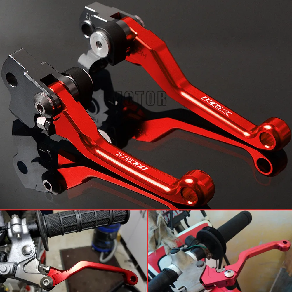 Рычаги Тормозной сцепления Pit Dirt Bike Pivot мотоцикл CNC алюминиевая печать для Kawasaki