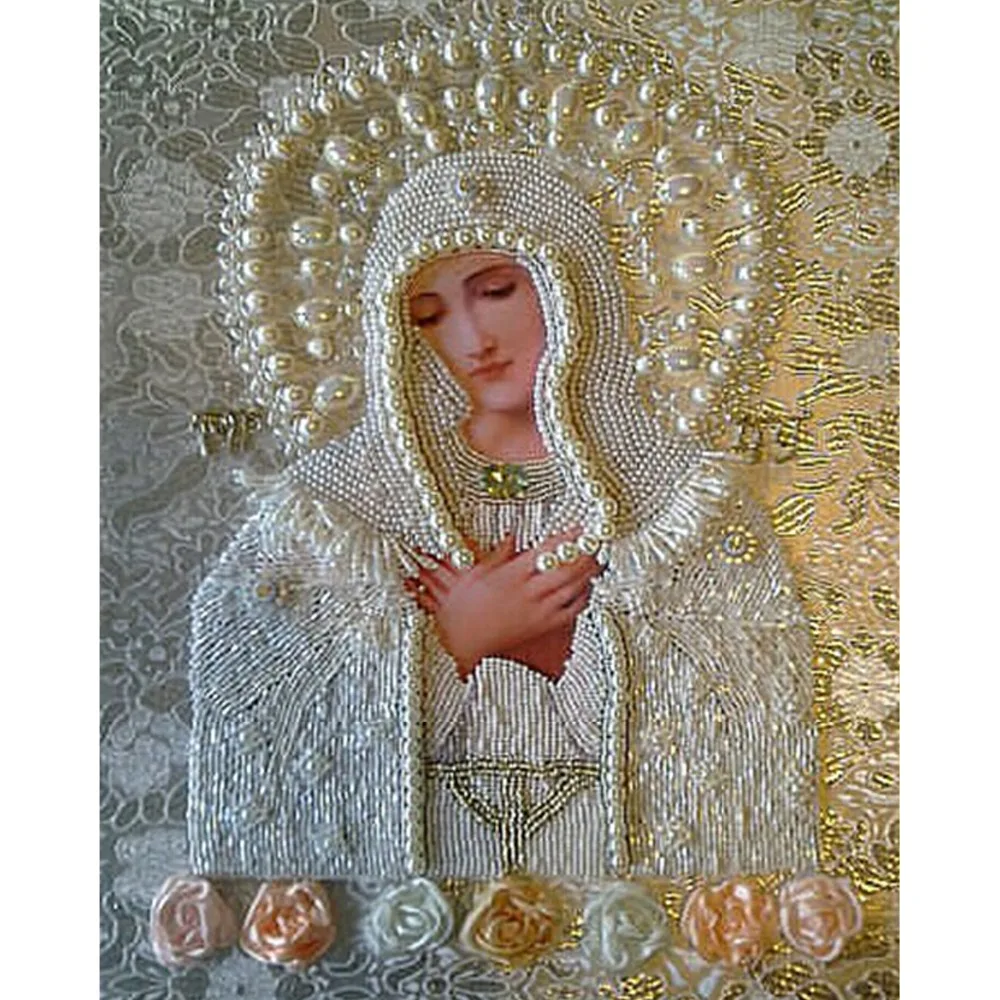 Virgin mary diy 5d embroidery diamond painting religion picture of