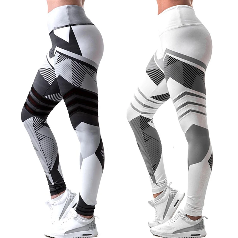 

Women Sexy Yoga Pants Dry Fit Sport Pants Elastic Fitness Gym Pants Workout Running Tight Sport Leggings Female Trousers 2Colors