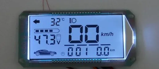 white screen display for scooter  ebicycle