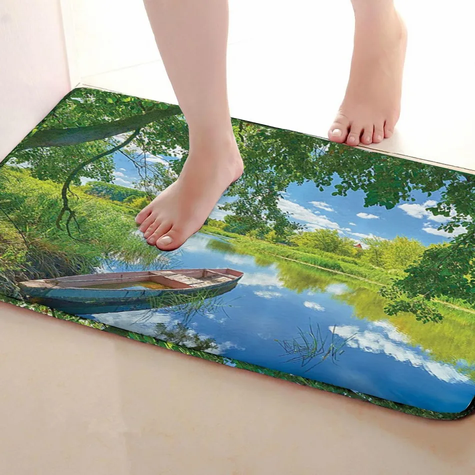 Стиль корабля коврик для ванной комнаты, смешной Противоскользящий коврик для ванной, занавески для душа s аксессуары, соответствующие вашей душевой занавеске