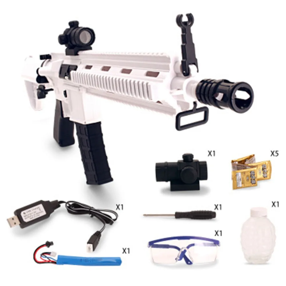 

Toy Gun Airsoft AirSi Jun HK416 under the supply of electric bursts of real-life CS guns can launch submachine gun water gun #75