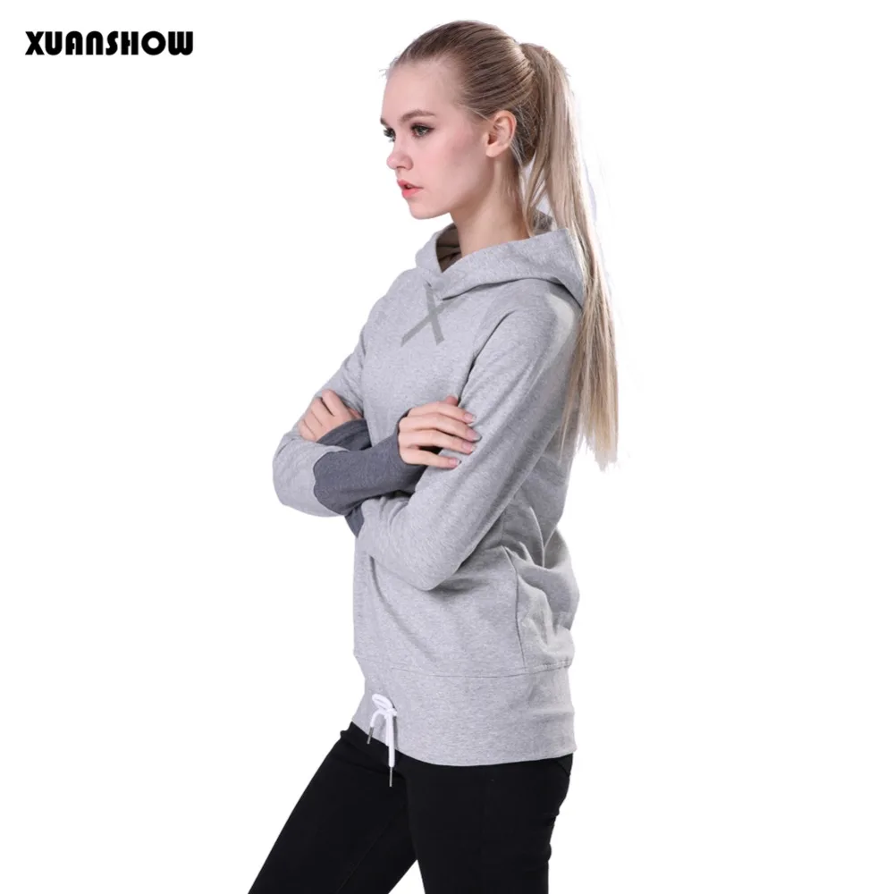 XUANSHOW 2020 Модные женские спортивные куртки женская спортивная одежда лоскутные