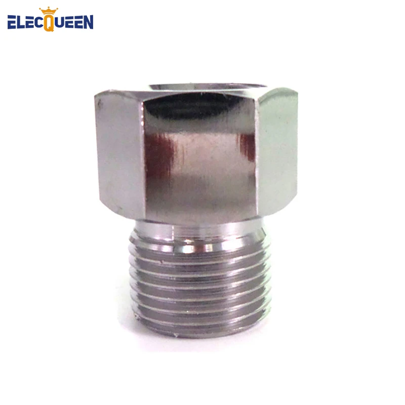 

New Silver Female Thread Crossover.Used for Co2 Regulator and Steel Valves CO2 Tank Adapter Converter Standard