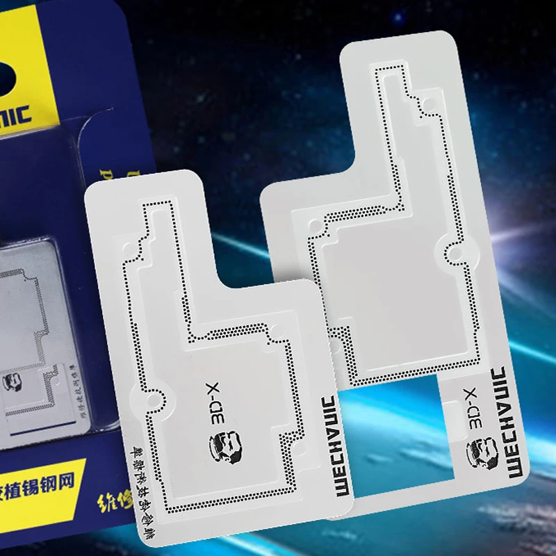 

Mechanic 3D-X Tin Planting Stencil Reballing BAG Stencil For iPhone X Motherboard Repair