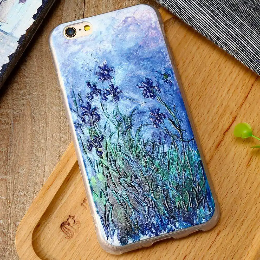 Чехол CASEIER с цветами для iPhone 7 8 Plus мягкий Ультратонкий чехол из ТПУ 3d рисунком