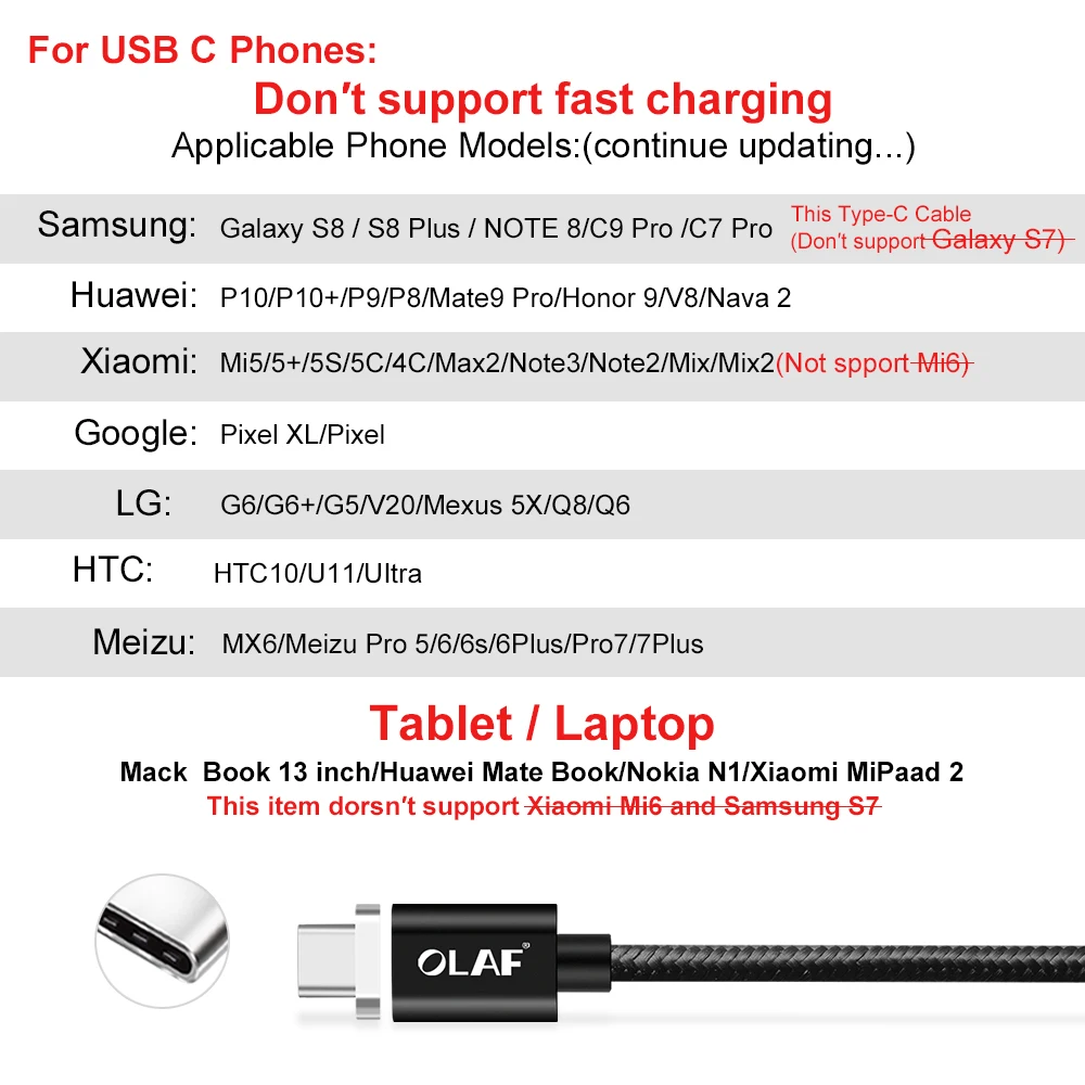 Олаф магнитное зарядное устройство usb type C Micro USB кабель провод для быстрой зарядки штекер type-C Магнитный кабель для iPhone samsung Xiaomi huawei