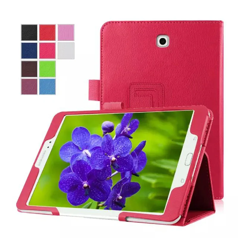For Samsung t710 Case Cover For Samsung Galaxy Tab S2 8.0 T710 T715 T713 T719 Cases Funda Tablet PU Leather Shell bags (15)