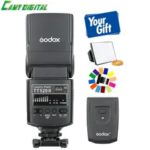 Godox Camera Flash TT520II GN33 with Build-in 433MHz Wireless Transmission+SoftBox+Colot Filter Kit For All DSLR Cameras