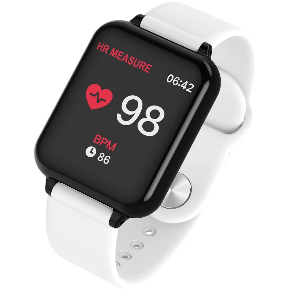 

B57\B57C Women Men Smart watches Waterproof Sport For IOS Android phone Smartwatch Heart Rate Monitor Blood Pressure Functions