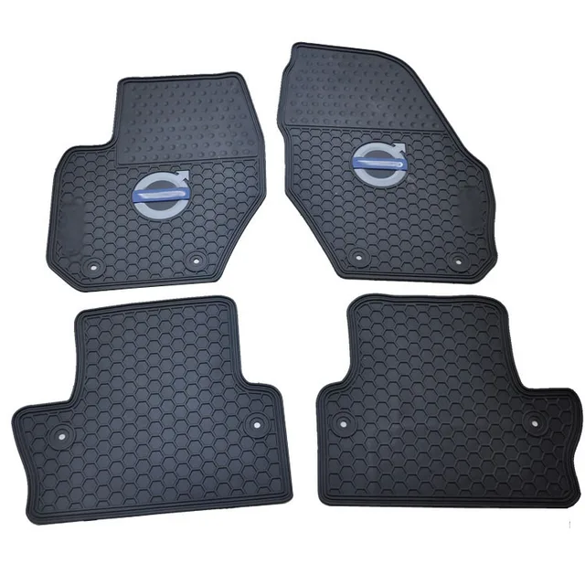 Genuine Dedicated Front&Rear Floor Slip resistant Rubber Mats for Volvo