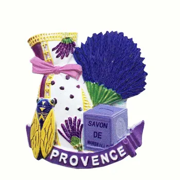 

Lychee Life Provence Scenic Fridge Magnet Famous Landscap Refrigerator Sticker Modern Home Kitchen Decor Gift