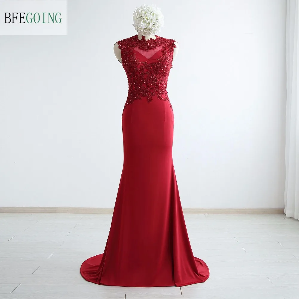 

Sleeveless Backless Mermaid/Trumpet Mother of the Bride Dresses Floor-Length Court Train Real/Original Photos