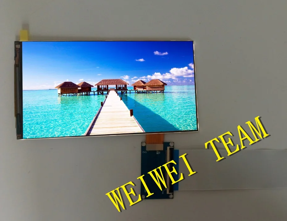 LS055R1SX03 5,5 дюймов 2 к ЖК-экран для Wanhao Дубликатор 7 DLP 3D принтер дисплей Панель Wanhao D7 ЖК-замена