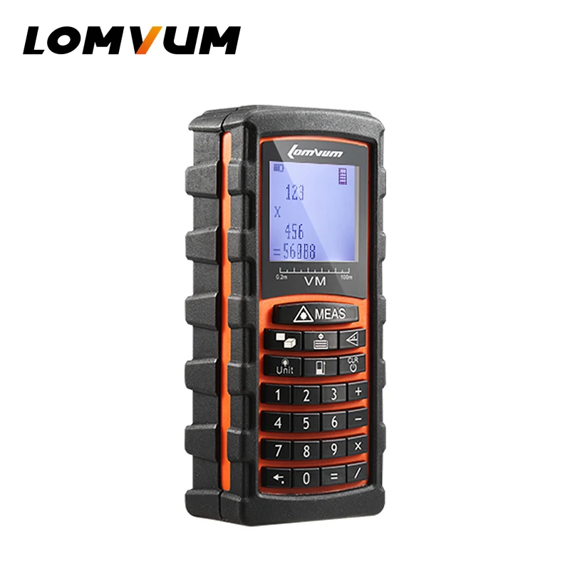 LOMVUM 40 м/60 м/80 м/120 м trena лазерный дальномер цифровой измеритель расстояния