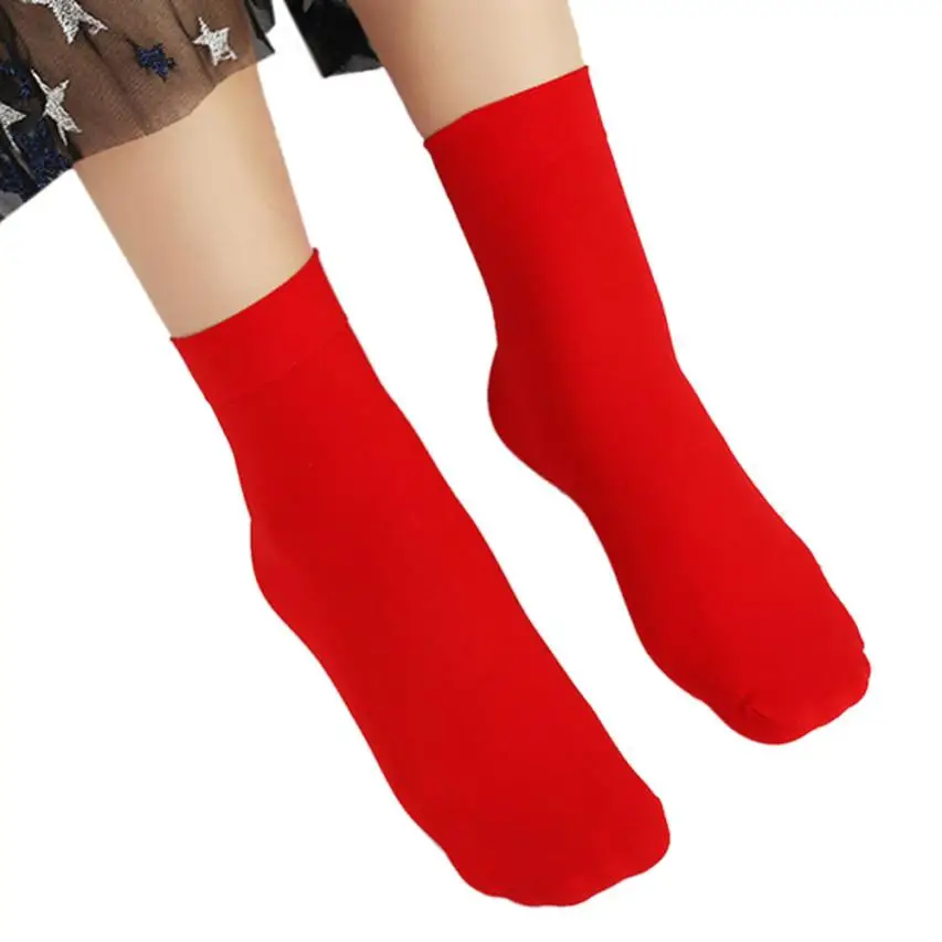 Лидер продаж модные женские туфли модные однотонные эластичные короткие шелковые носки удобные Повседневное носки Harajuku Сокс Dorpshipping HK и 45